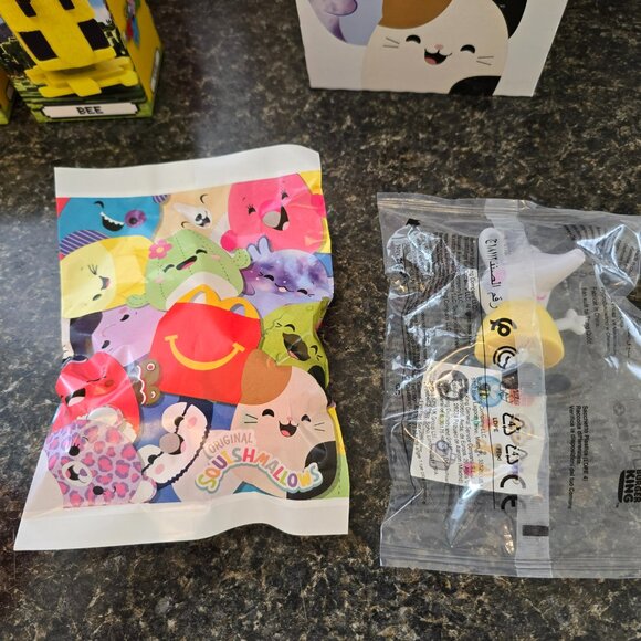 McDonald's NIB's Happy Meals Toy Lot + 1 Burger King w/ Boxes Minecraft Elio Squ - Picture 4 of 8